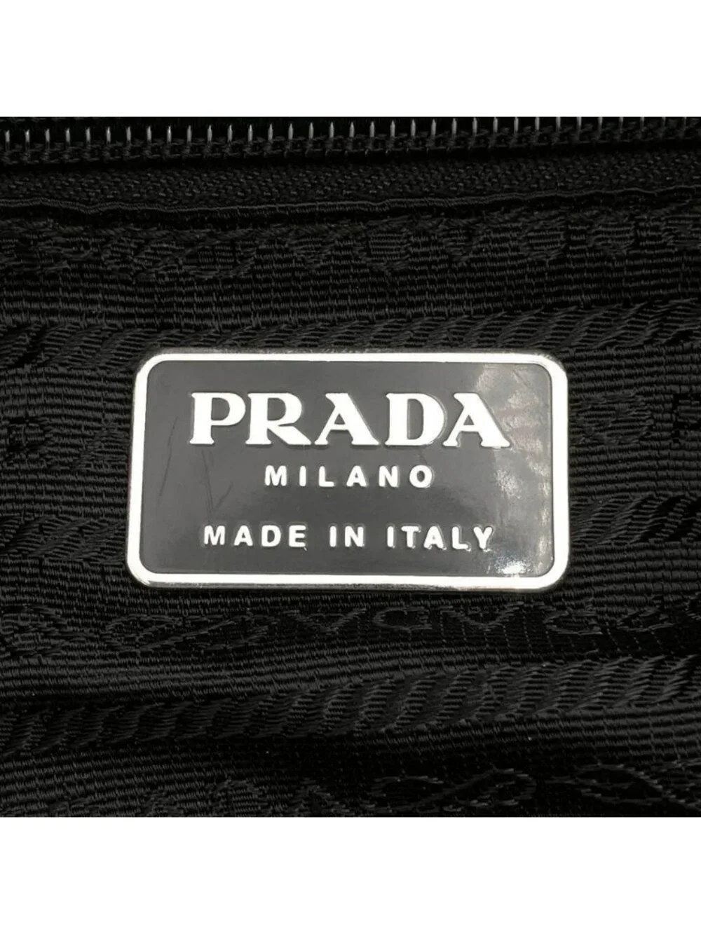 Prada Backpack Nylon Black Vintage